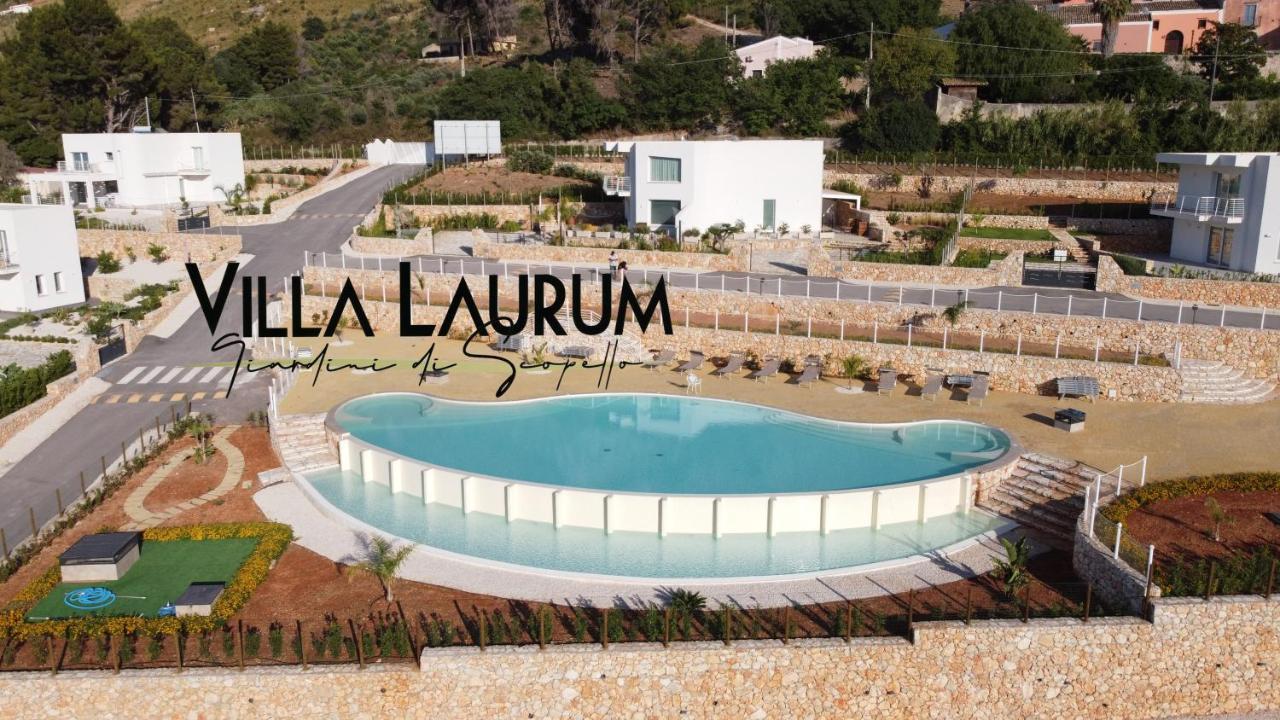 Villa Laurum - Giardino Degli Allori - Castellammare Del Golfo - Scopello Dış mekan fotoğraf
