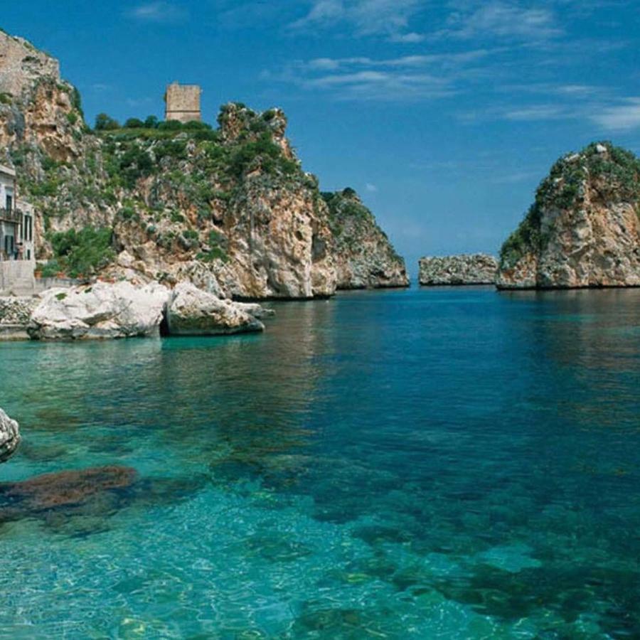 Villa Laurum - Giardino Degli Allori - Castellammare Del Golfo - Scopello Dış mekan fotoğraf